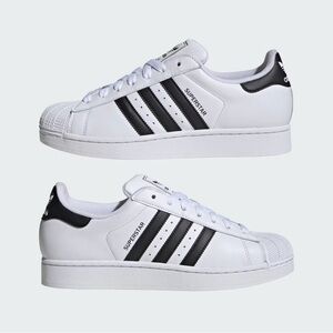 NWT Men’s Adidas Black and White Superstar Sneakers